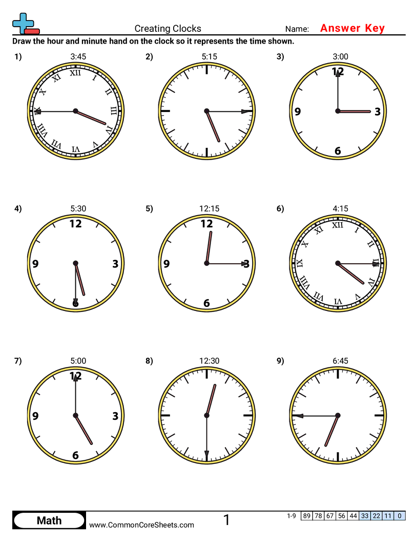 Related worksheet