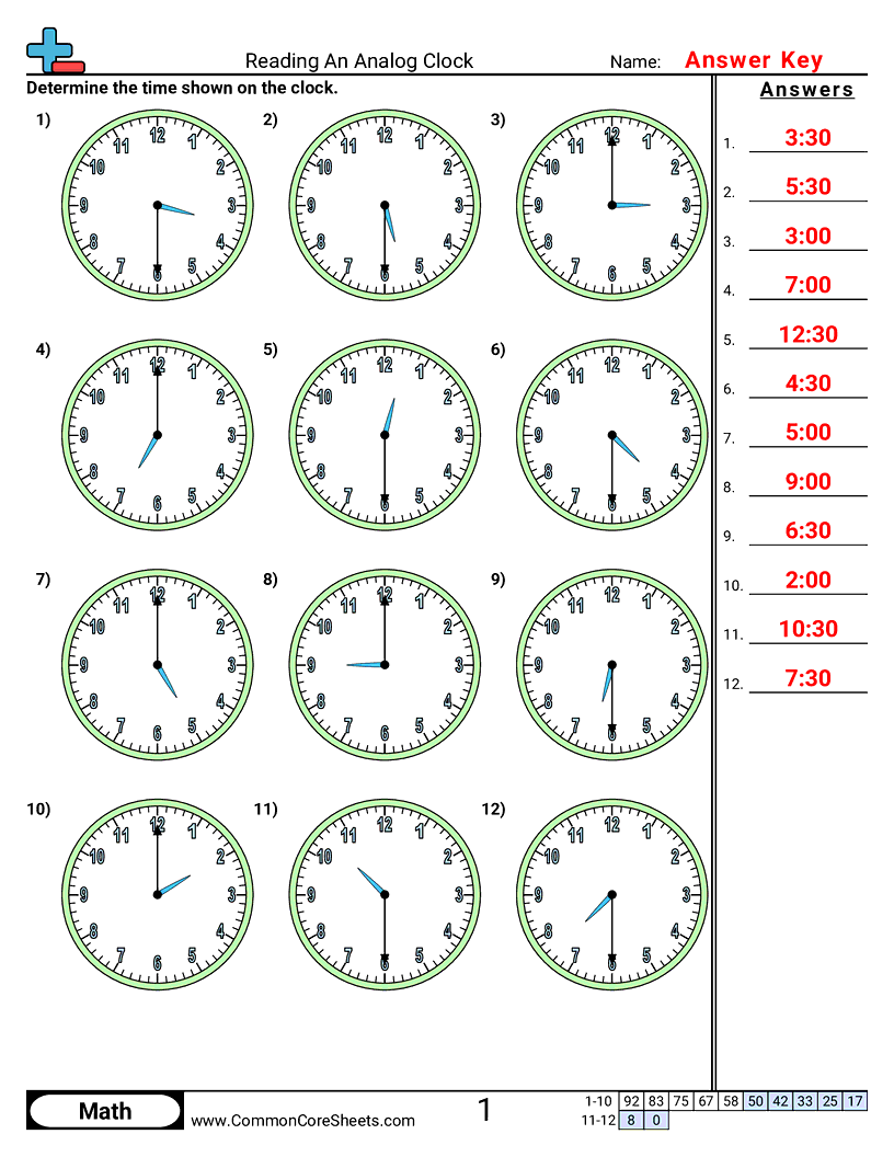 Related worksheet